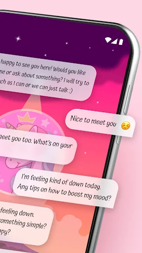 Talking Unicorn - Virtual Chat screenshot 2