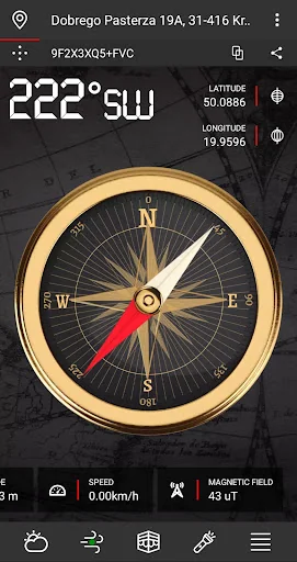 Perfect Compass (with weather) screenshot 1