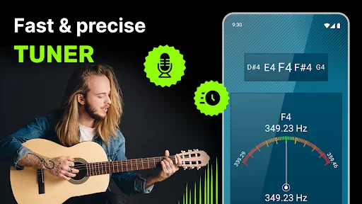 Perfect Guitar Tuner screenshot 1