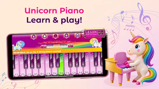 Unicorn Piano - Learn to Play