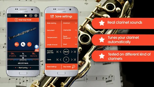 Master Clarinet Tuner screenshot 1