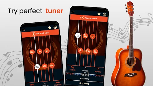 Master Guitar Tuner screenshot 2
