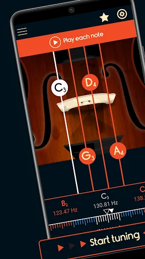 Master Viola Tuner