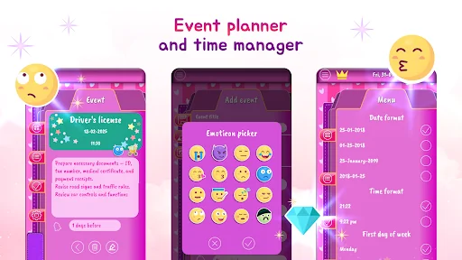 Unicorn Calendar screenshot 2