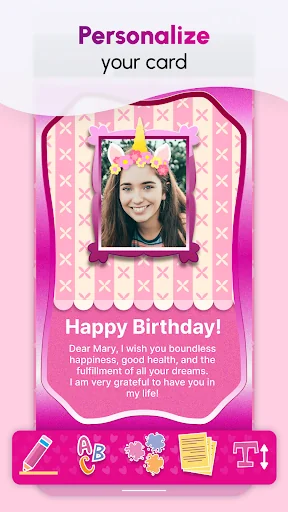 Unicorn Invitations Cards screenshot 2