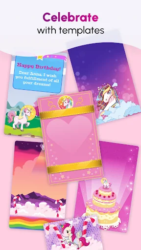 Unicorn Invitations Cards screenshot 3