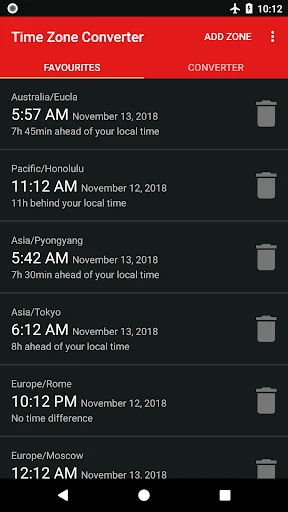 Time Zone Converter - World Ti
