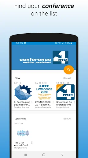 Conference4me screenshot 1