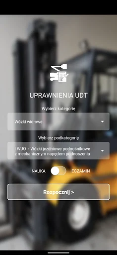 Uprawnienia UDT 2026 - testy