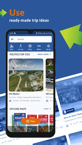 Traseo. Tourist routes & maps