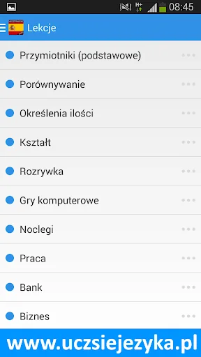 Hiszpański - Ucz się języka screenshot 3