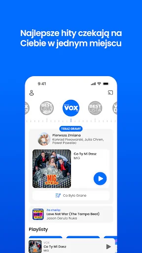 Radio VOX FM radio internetowe screenshot 1