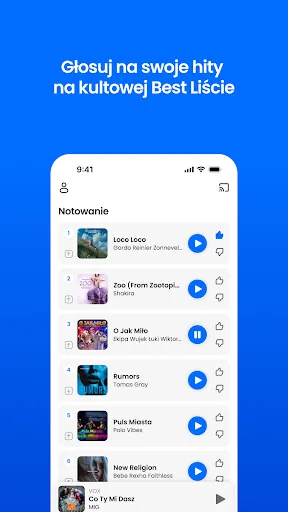 Radio VOX FM radio internetowe screenshot 3