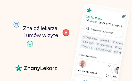 ZnanyLekarz: umawiaj wizyty screenshot 1