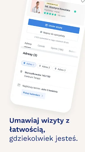 ZnanyLekarz: umawiaj wizyty screenshot 2