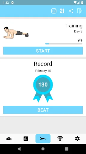 Plank - 21 Day Challenge screenshot 1