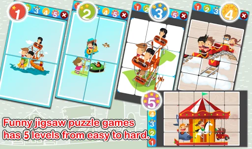 Amusement Park Cards screenshot 2
