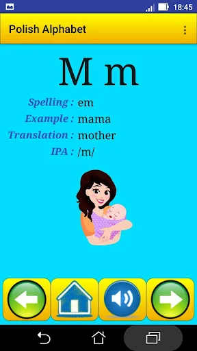 Polish alphabet for students screenshot 1