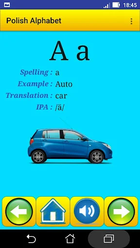 Polish alphabet for students screenshot 2