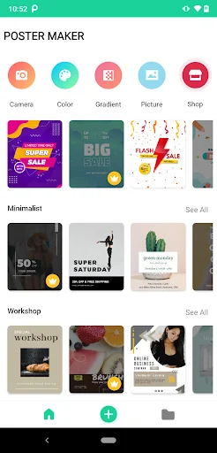 Poster Maker & Poster Designer screenshot 1