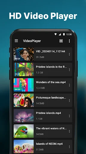 HD Video Player - Media Player screenshot 2
