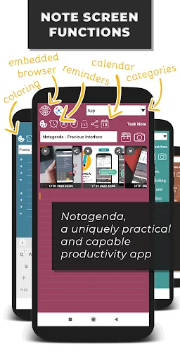 Notagenda - Notes & Calendar