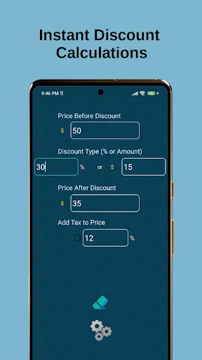 Percent Off Calculator and Tax