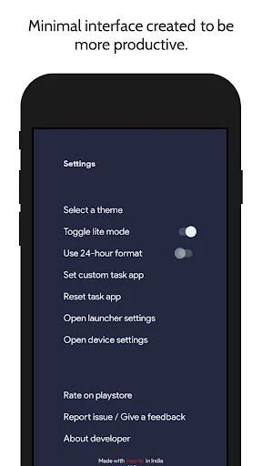 Litely - Light Phone Launcher screenshot 4
