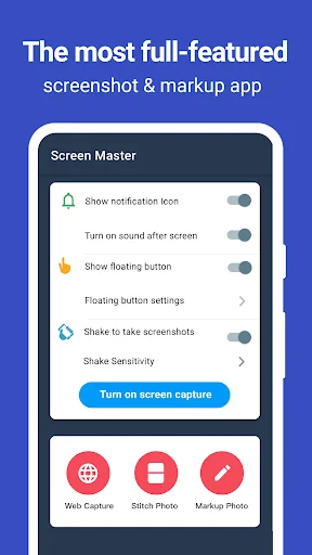 Screen Master Pro screenshot 1