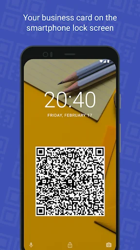 QR Card - business card screenshot 1