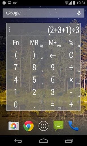 Calculator Widget Themes PRO screenshot 1