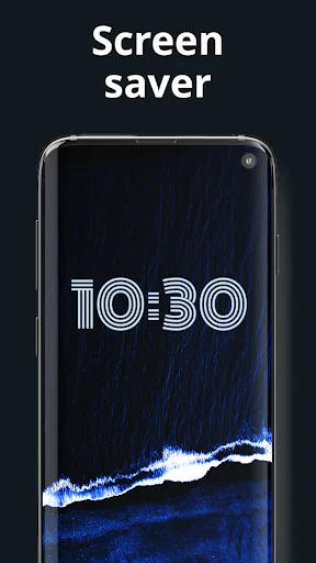 Weather Night Dock with clock screenshot 4