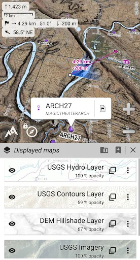 AlpineQuest Off-Road Explorer screenshot 2