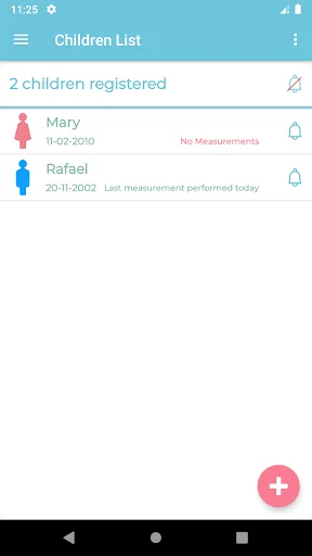 Children's BMI calculator screenshot 2