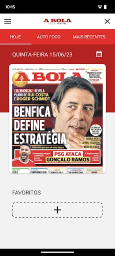A BOLA – Edição Digital