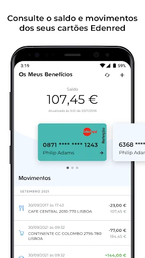 MyEdenred Portugal screenshot 2