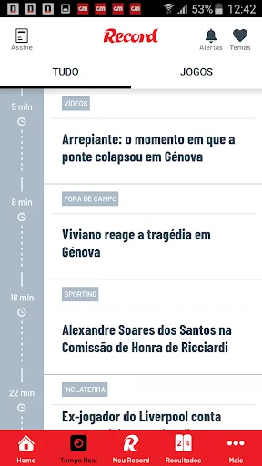 Jornal Record screenshot 3