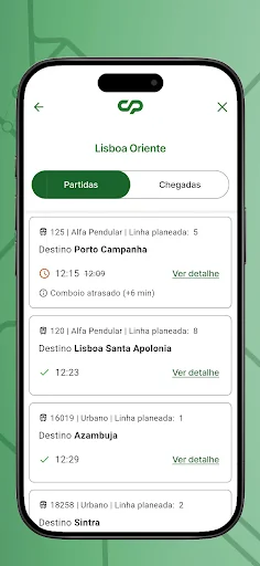 Comboios de Portugal screenshot 4