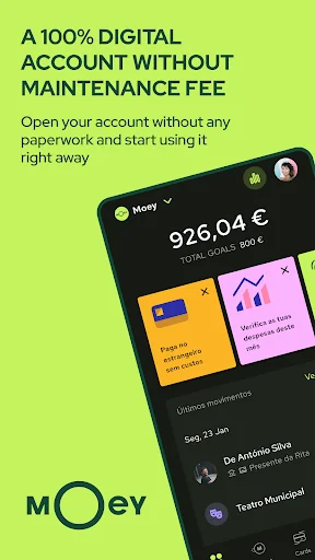 Moey - mobile Banking screenshot 1