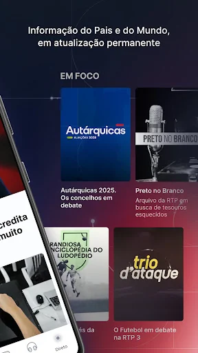 RTP Notícias screenshot 2