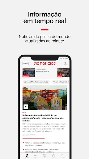 SIC Notícias screenshot 3