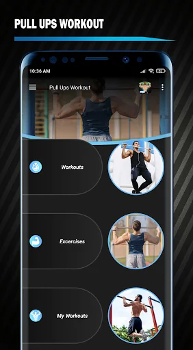Pull Ups Workout - Be Stronger screenshot 1