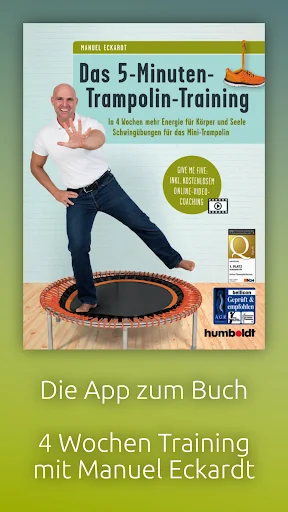 5 Minuten Trampolintraining