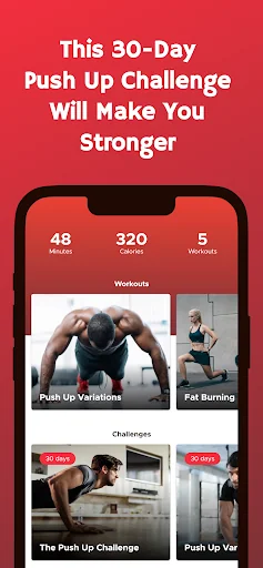 30 Day Push Up Challenge screenshot 2
