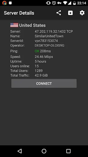 VPN Servers for OpenVPN screenshot 2