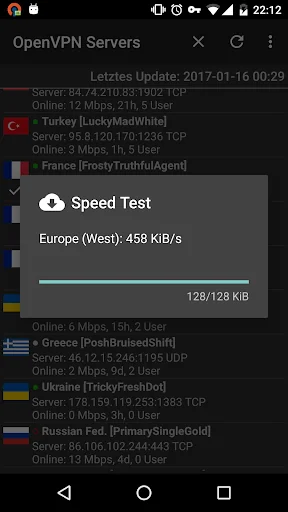 VPN Servers for OpenVPN screenshot 3