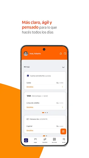 Itaú Paraguay screenshot 1