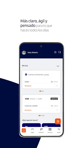 Itaú Personal Bank Paraguay screenshot 1