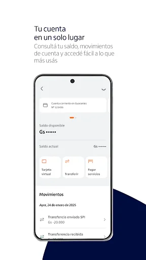 Itaú Personal Bank Paraguay screenshot 2