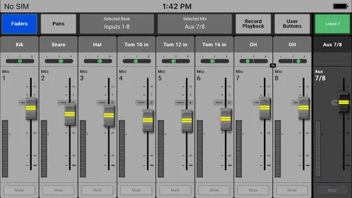 TouchMix-8/16 Control screenshot 1